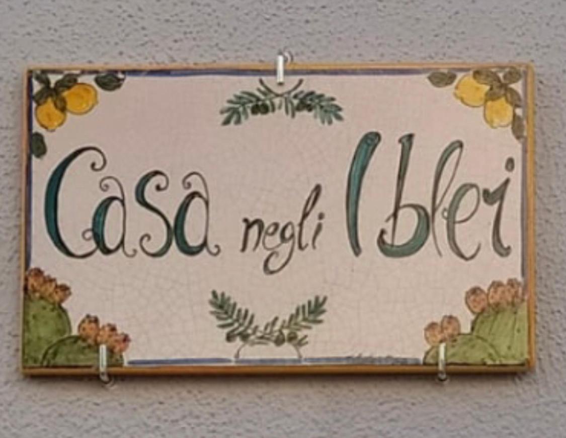 Apartmán Casa Negli Iblei Canicattini Bagni Exteriér fotografie